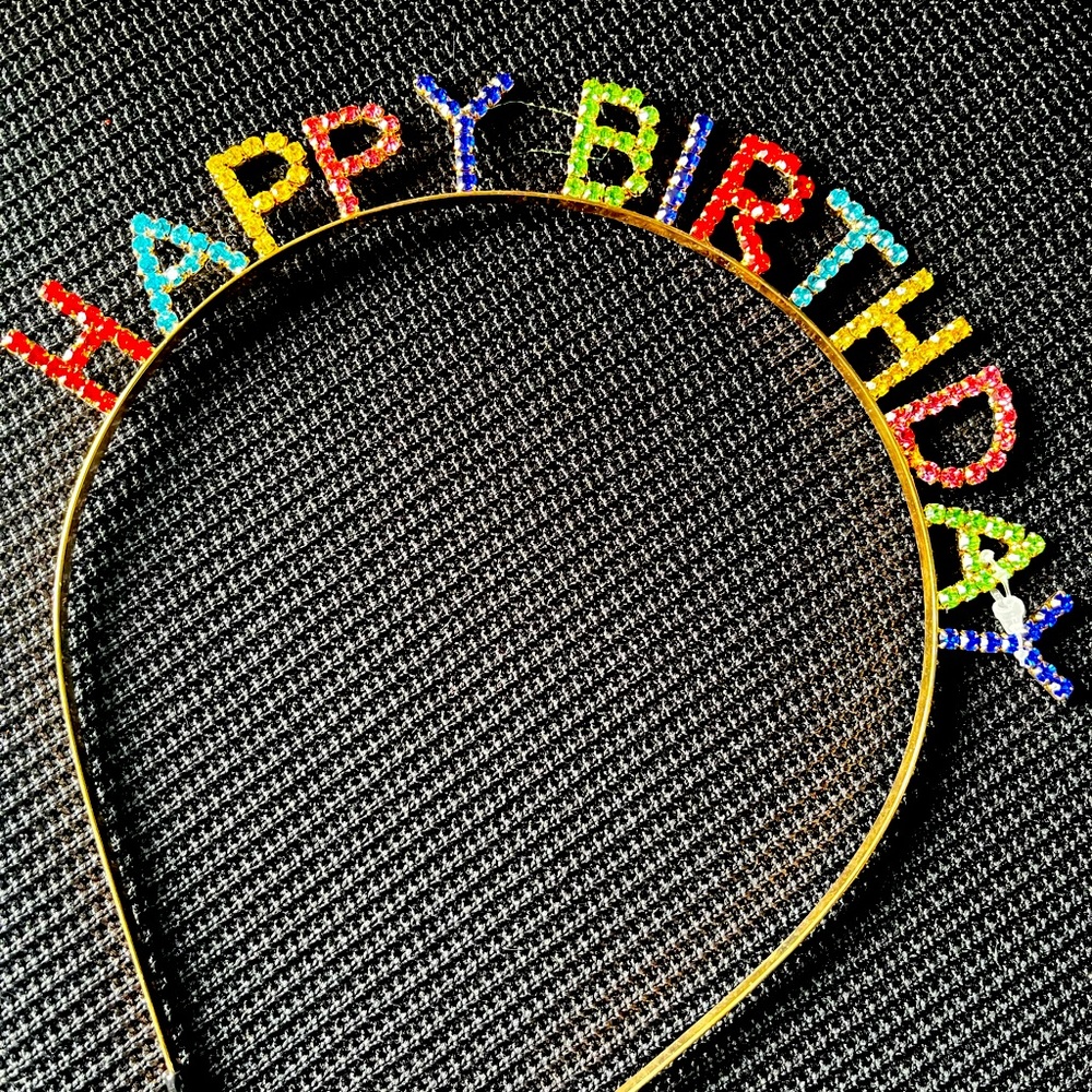 Happy birthday tiara